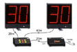 Panneaux, afficheurs, plots 30 secondes pour Water-polo, couple 30s + console + alimentateur 24V